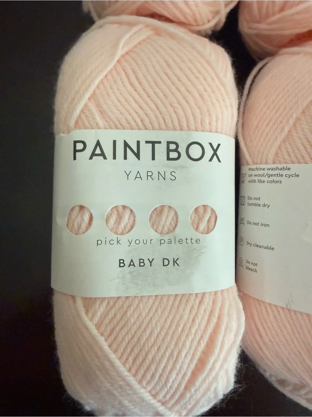 Paintbox Baby DK Soft Ballet Pink Yarn - 4 Pack
